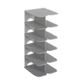 Shoe rack – Modular 6-tier design – Space-saving shoe storage for closet – Durable and easy to clean 0