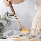 10-piece silicone cooking utensils set in vibrant colors, featuring heat-resistant tools with ergonomic designs. Ideal for modern kitchens, includes spatulas, spoons, 4