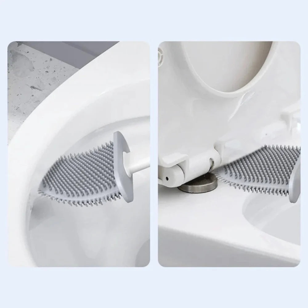 Silicone Toilet Brush – Antibacterial and Easy to Clean 2