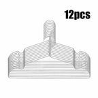Slim Aluminum Hangers - Elegant Space-Saving Clothes Hangers 0