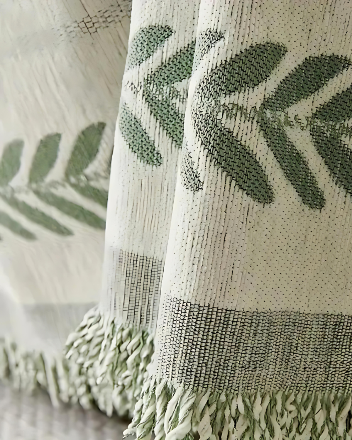 Sofa cover – Durable fabric – Textured neutral design – Elegant couch protection for living room 7