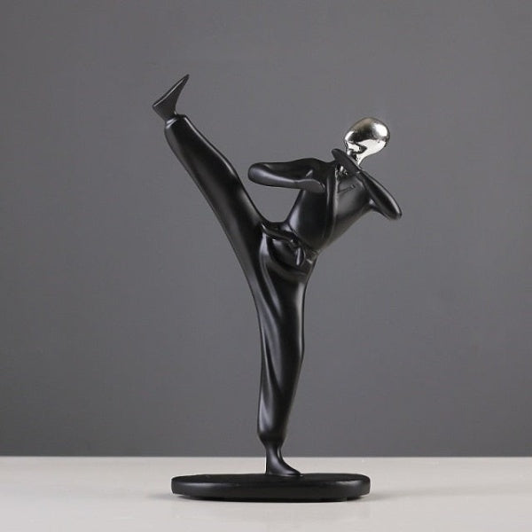 Sports figurines – Handcrafted resin – Modern minimalist design – Perfect gift for sports lovers 0