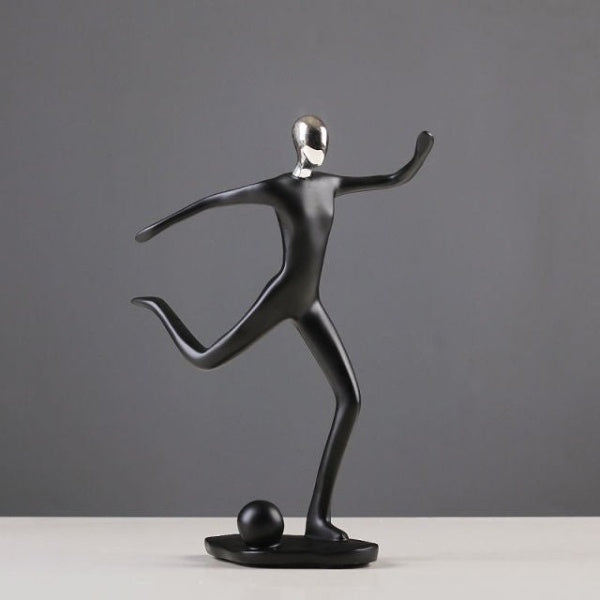 Sports figurines – Handcrafted resin – Modern minimalist design – Perfect gift for sports lovers 4