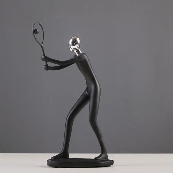 Sports figurines – Handcrafted resin – Modern minimalist design – Perfect gift for sports lovers 6