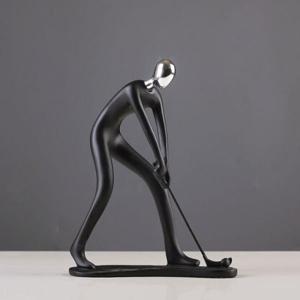 Sports figurines – Handcrafted resin – Modern minimalist design – Perfect gift for sports lovers 9