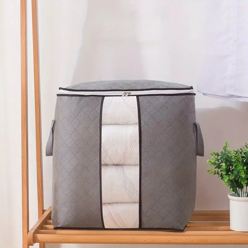 Storage bag – Breathable fabric – Foldable design – Space-saving solution for clothes – 23.6 x 15.7 x 13.8 in 2