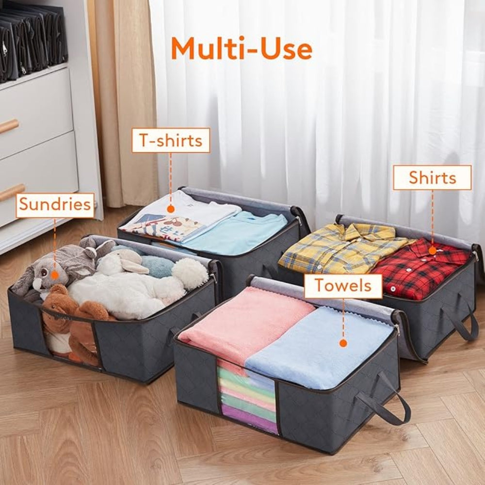 Storage bag – Breathable fabric – Foldable design – Space-saving solution for clothes – 23.6 x 15.7 x 13.8 in 7