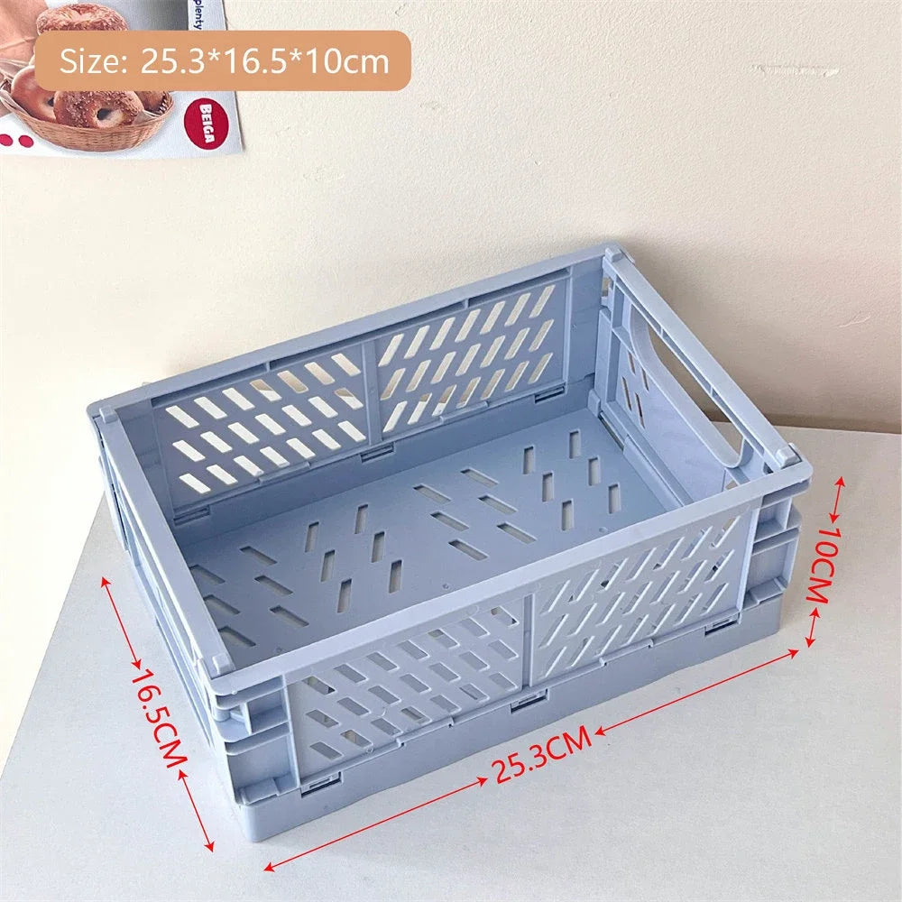 Storage box – Durable plastic – Collapsible design – Ideal for toys and cosmetics – Versatile home organizer 10