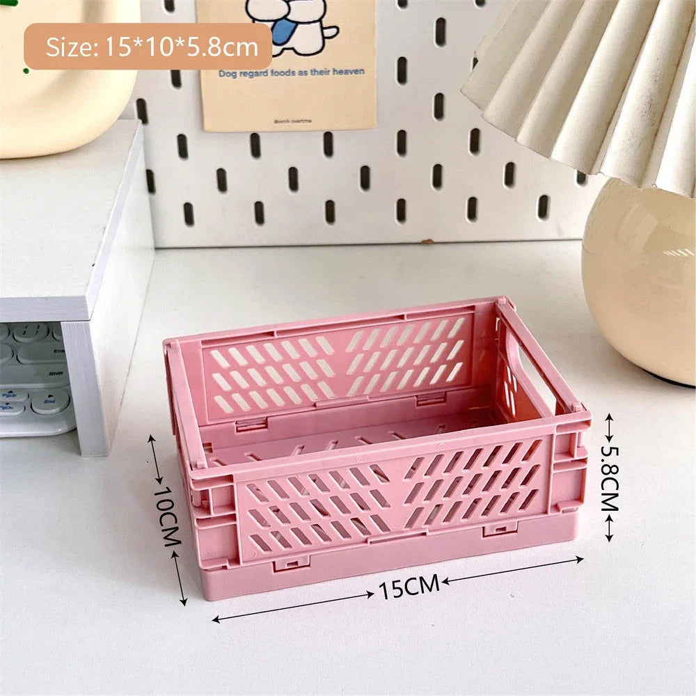 Storage box – Durable plastic – Collapsible design – Ideal for toys and cosmetics – Versatile home organizer 11