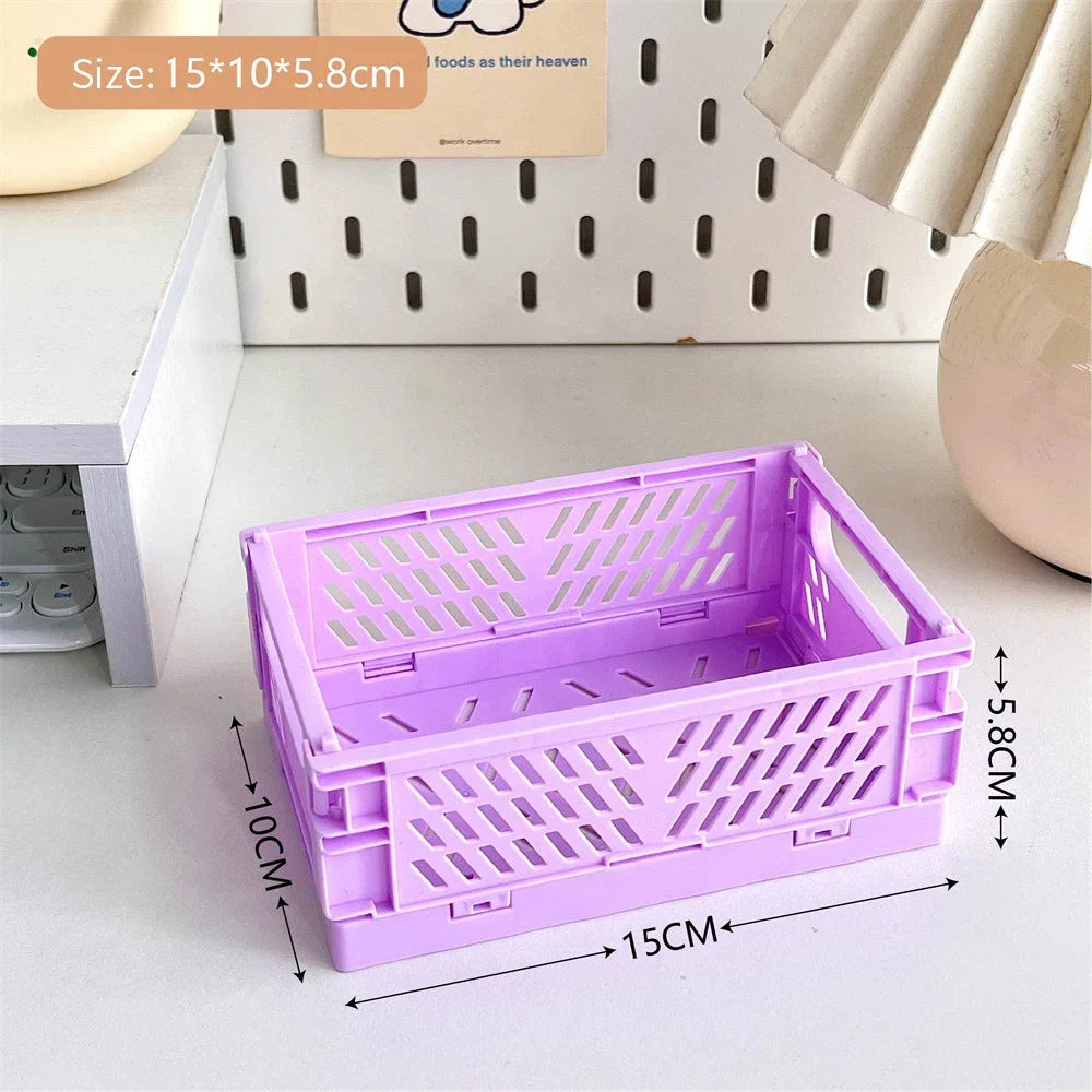 Storage box – Durable plastic – Collapsible design – Ideal for toys and cosmetics – Versatile home organizer 14