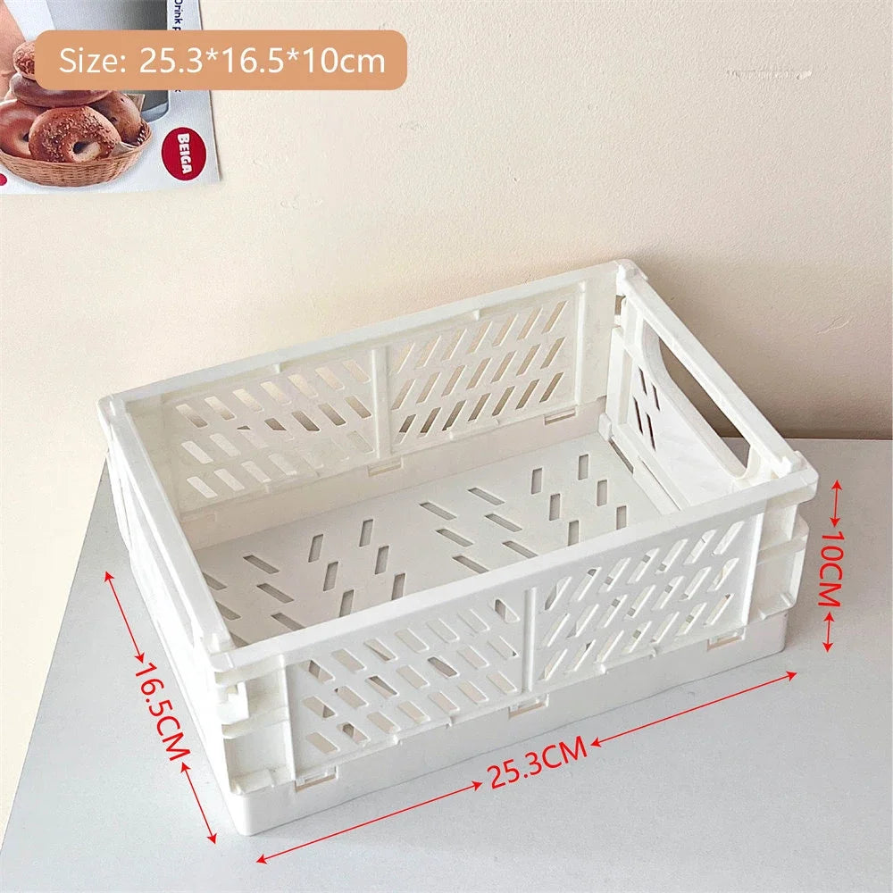 Storage box – Durable plastic – Collapsible design – Ideal for toys and cosmetics – Versatile home organizer 8