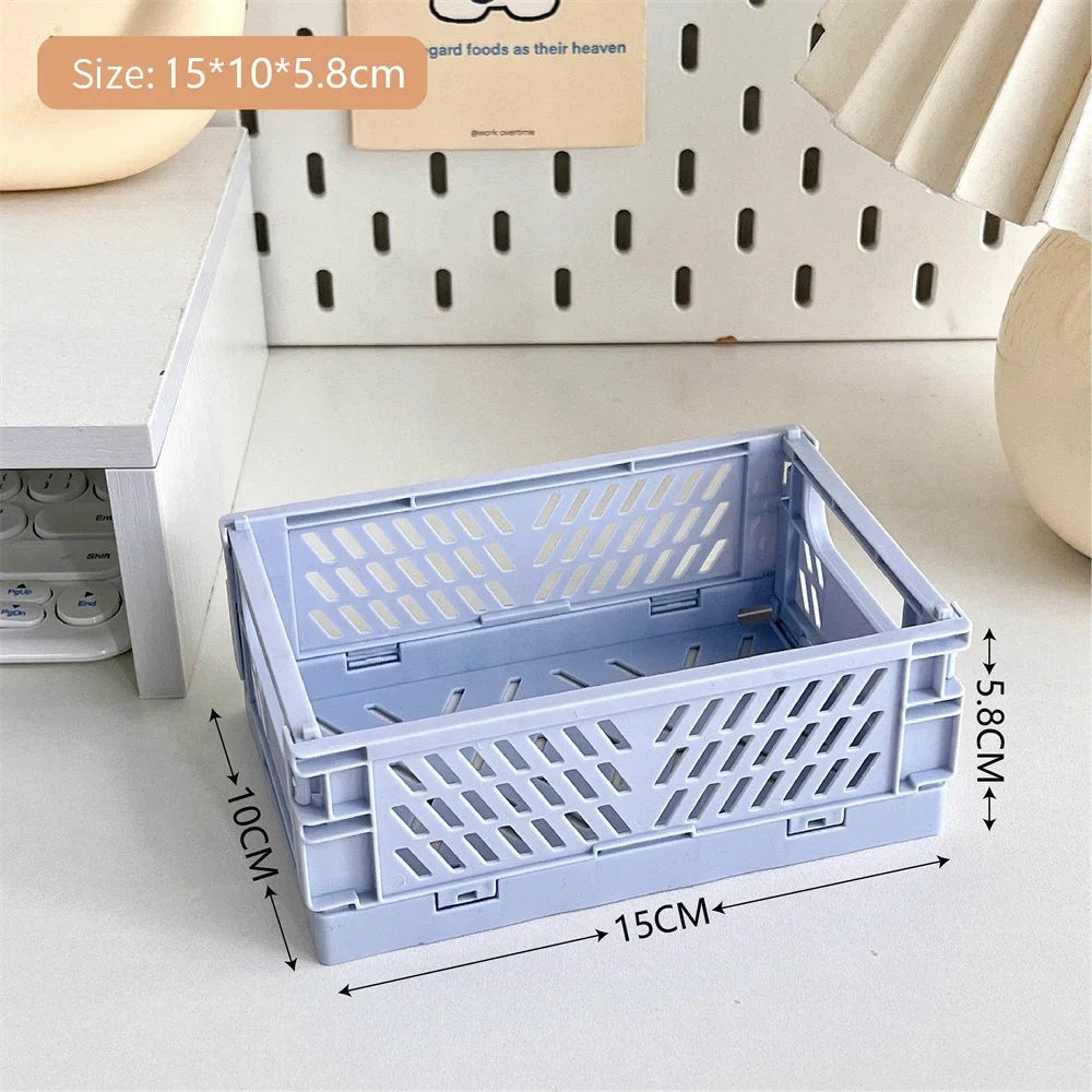 Storage box – Durable plastic – Collapsible design – Ideal for toys and cosmetics – Versatile home organizer 9