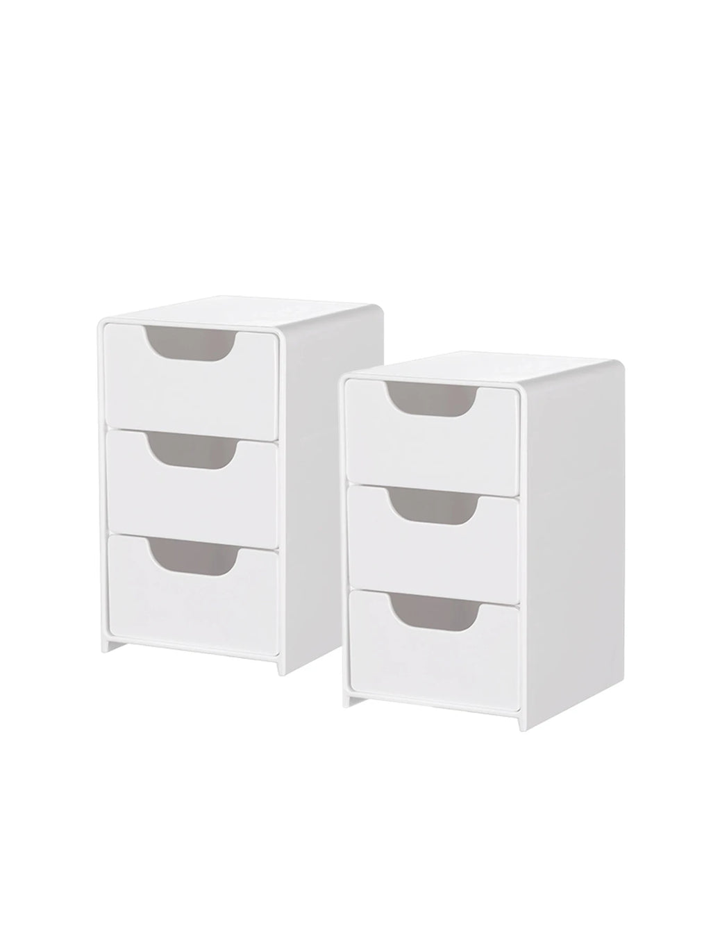 Storage box – Durable plastic – Three-layer design – White – Ideal for jewelry and small items – 9.5 x 5.5 x 4.3 in 7