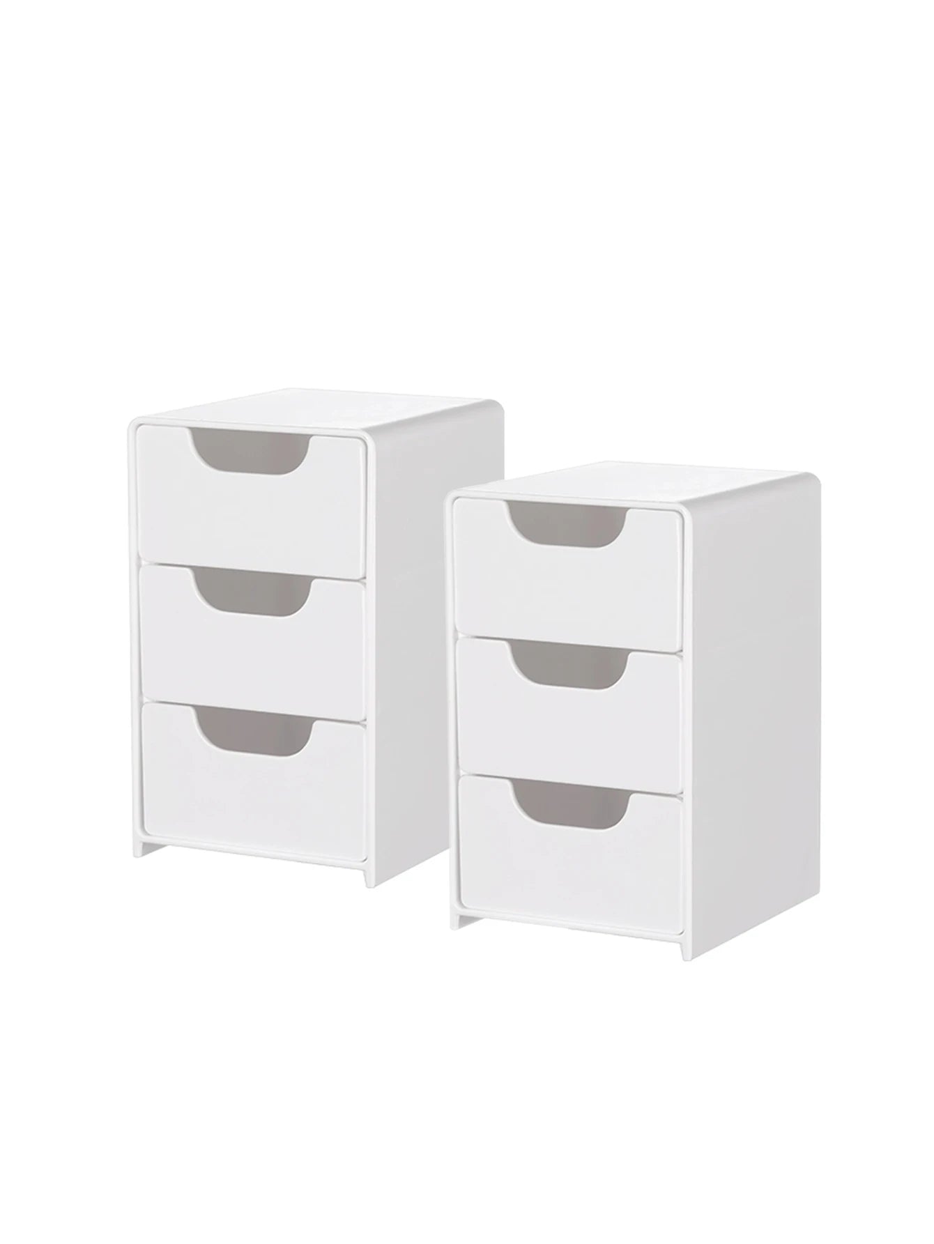 Storage box – Durable plastic – Three-layer design – White – Ideal for jewelry and small items – 9.5 x 5.5 x 4.3 in 7