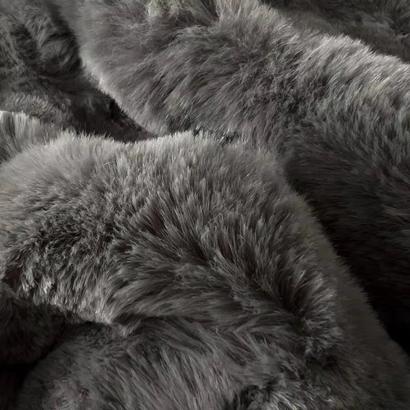 Cozy solid color thickened polyester pillowcases measuring 48x74cm, perfect for enhancing home decor. Soft texture adds comfort and style to any 3