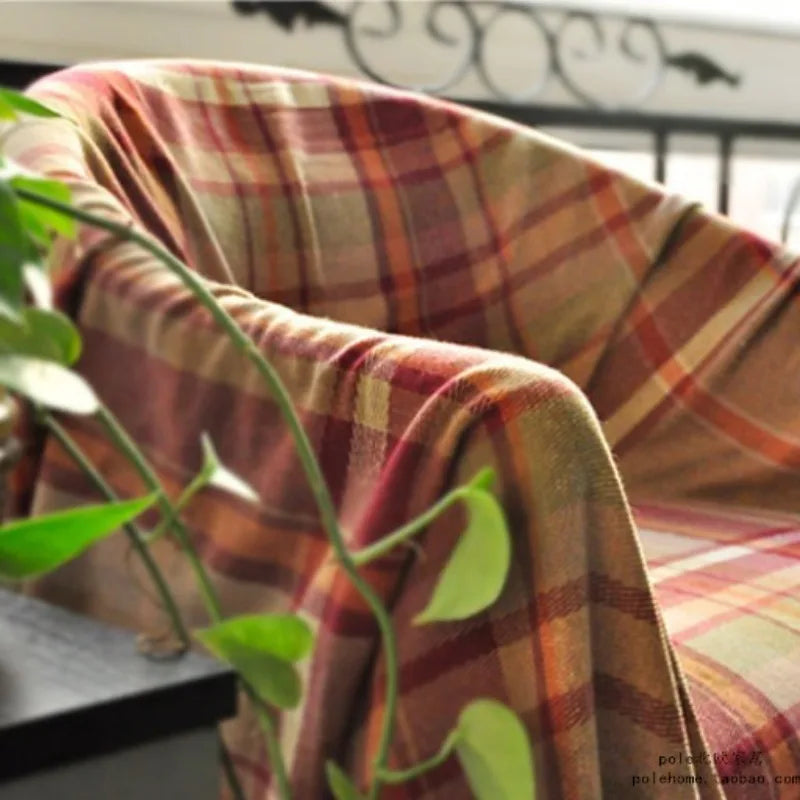Throw blanket – Soft chenille – Large boho plaid design – Cozy couch cover with tassels – 60 x 75 in 3
