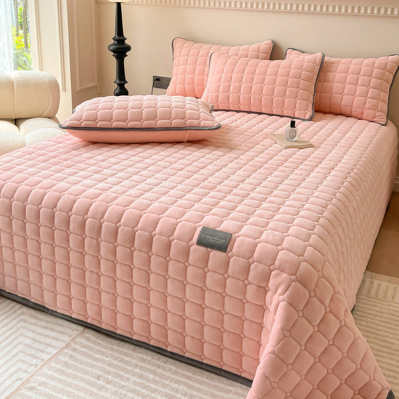 Throw blanket – Soft fabric – Modern square texture – Cozy home accessory 20