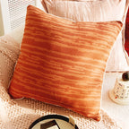 Throw pillow cover – Soft fabric – Pink retro design – Decorative home accent for living room 10