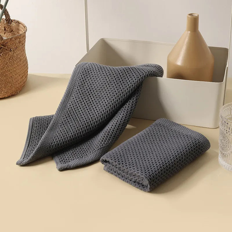 Towels – Ultra-absorbent cotton – Neutral tones – 6-pack for kitchen and bathroom 2
