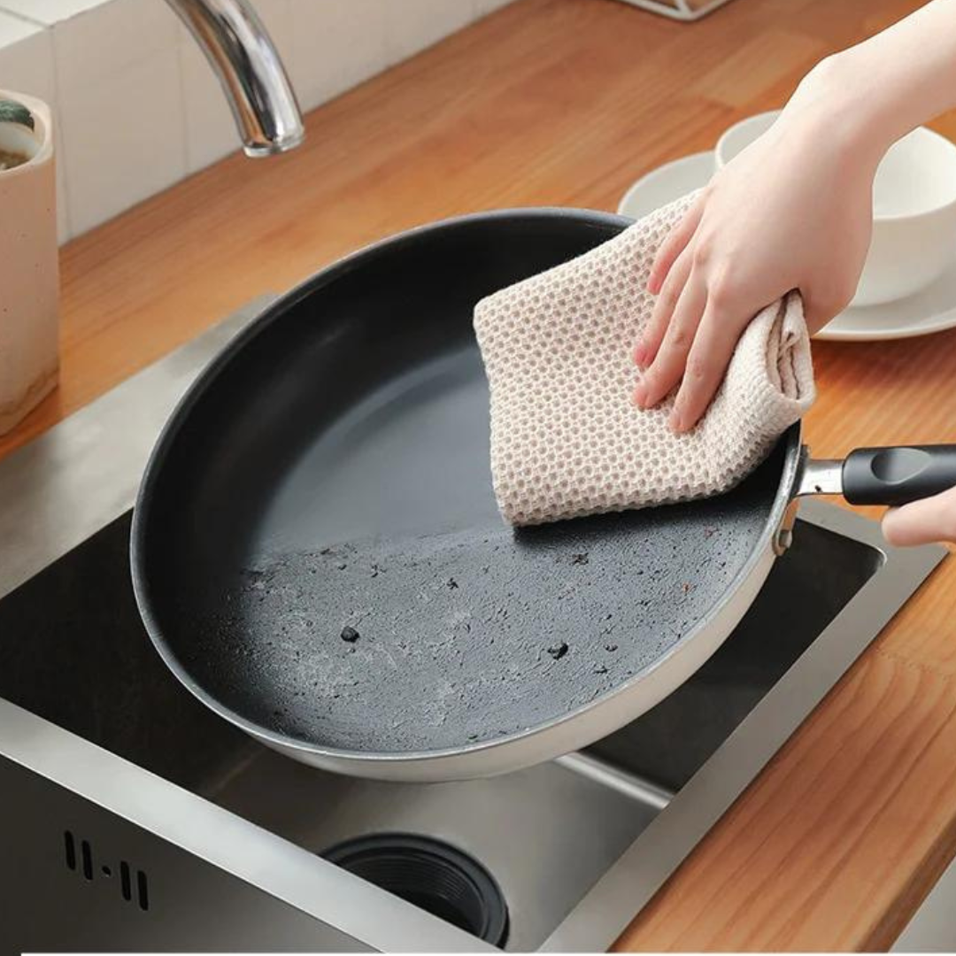 Towels – Ultra-absorbent cotton – Neutral tones – 6-pack for kitchen and bathroom 3