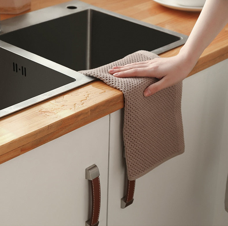 Towels – Ultra-absorbent cotton – Neutral tones – 6-pack for kitchen and bathroom 4