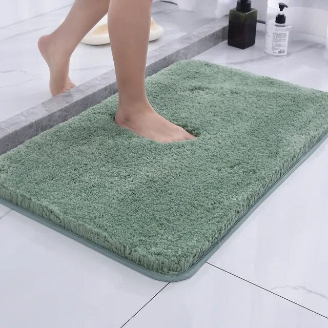 Ultra-Soft Fur Plush Bath Rug – Non-Slip Comfort 4