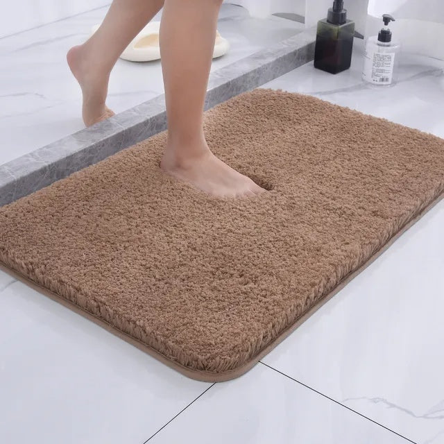 Ultra-Soft Fur Plush Bath Rug – Non-Slip Comfort 5