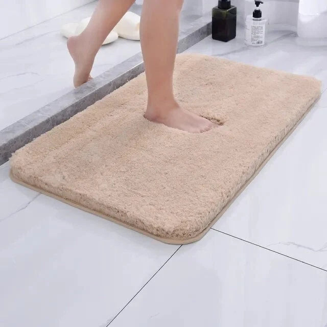 Ultra-Soft Fur Plush Bath Rug – Non-Slip Comfort 6