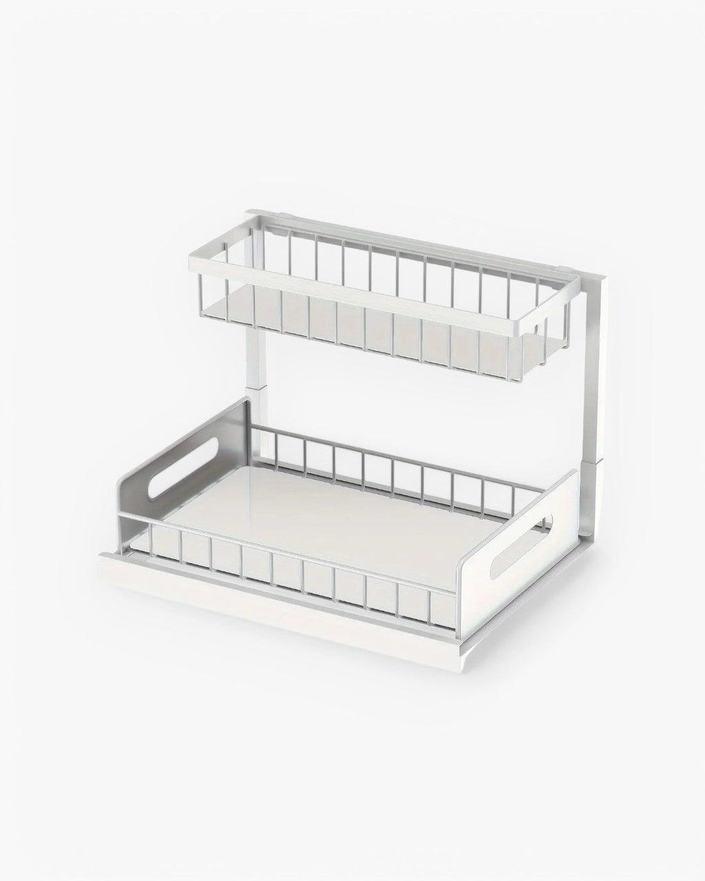 Under Sink Organizer – Two-Level Pull-Out Design – Stylish Bathroom or Kitchen Storage Solution 7