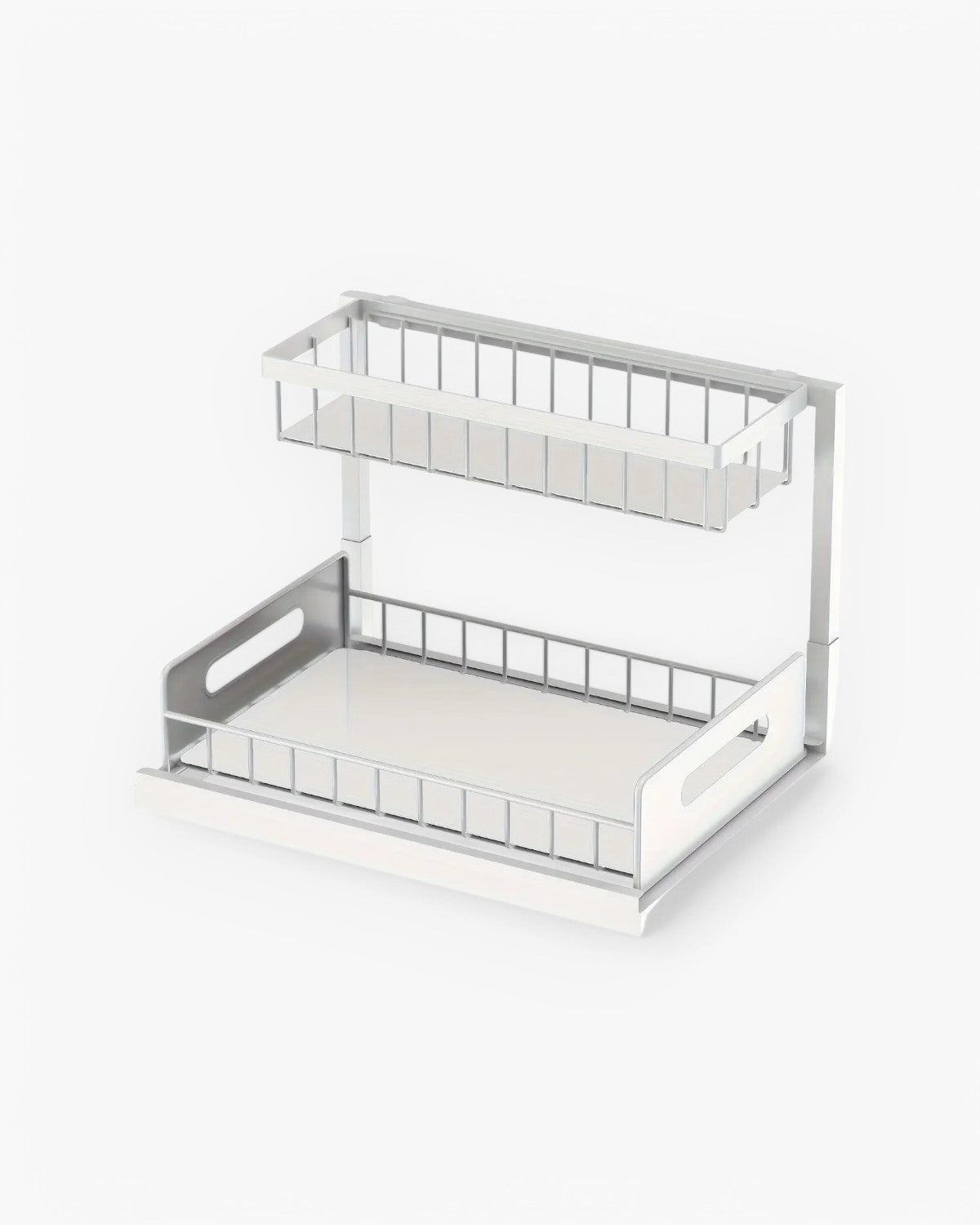 Under Sink Organizer – Two-Level Pull-Out Design – Stylish Bathroom or Kitchen Storage Solution 7