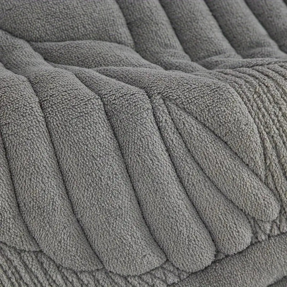 Verdant Leaf Pattern Recliner Cover – Universal Anti-Slip Slipcover for Recliner Chair Protection and Style 6