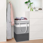 Versatile Foldable Laundry Hamper with Waterproof Design Ð Space-Efficient Storage Solution 2