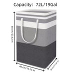 Versatile Foldable Laundry Hamper with Waterproof Design Ð Space-Efficient Storage Solution 3