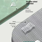 Versatile Folding Yoga Mat | Thick TPE Exercise Mat for Home & Travel Ð Lightweight and Non-Slip Surface for Comfort and Durability 5