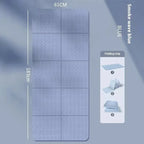 Versatile Folding Yoga Mat | Thick TPE Exercise Mat for Home & Travel Ð Lightweight and Non-Slip Surface for Comfort and Durability 9