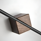 Wall-Mounted Towel Rail – Minimalist Acrylic and Stainless Steel Bathroom Towel Rack in 40cm and 50cm Options 6