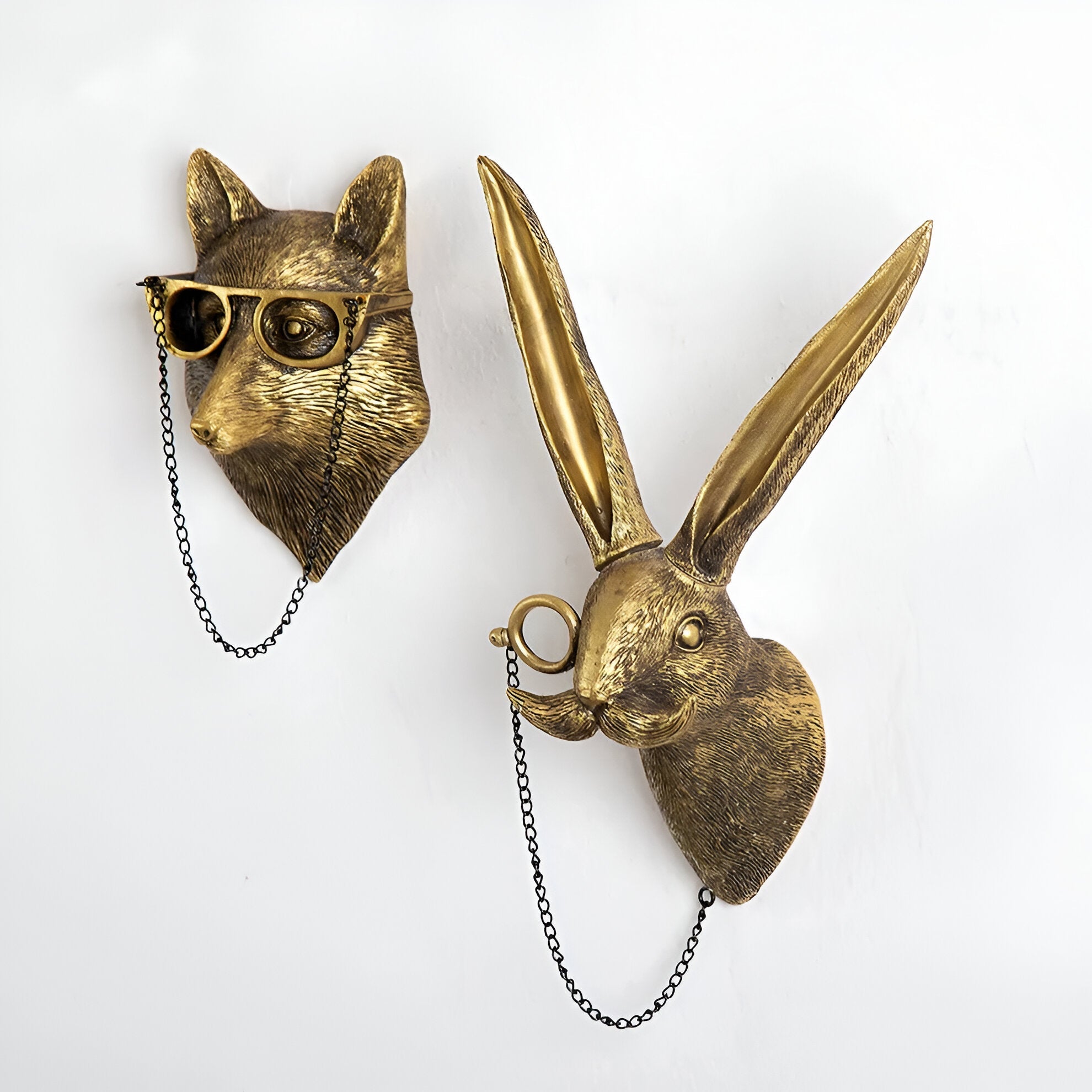 Wall hook – Synthetic resin – Decorative animal design – Versatile coat and key holder for wall 3
