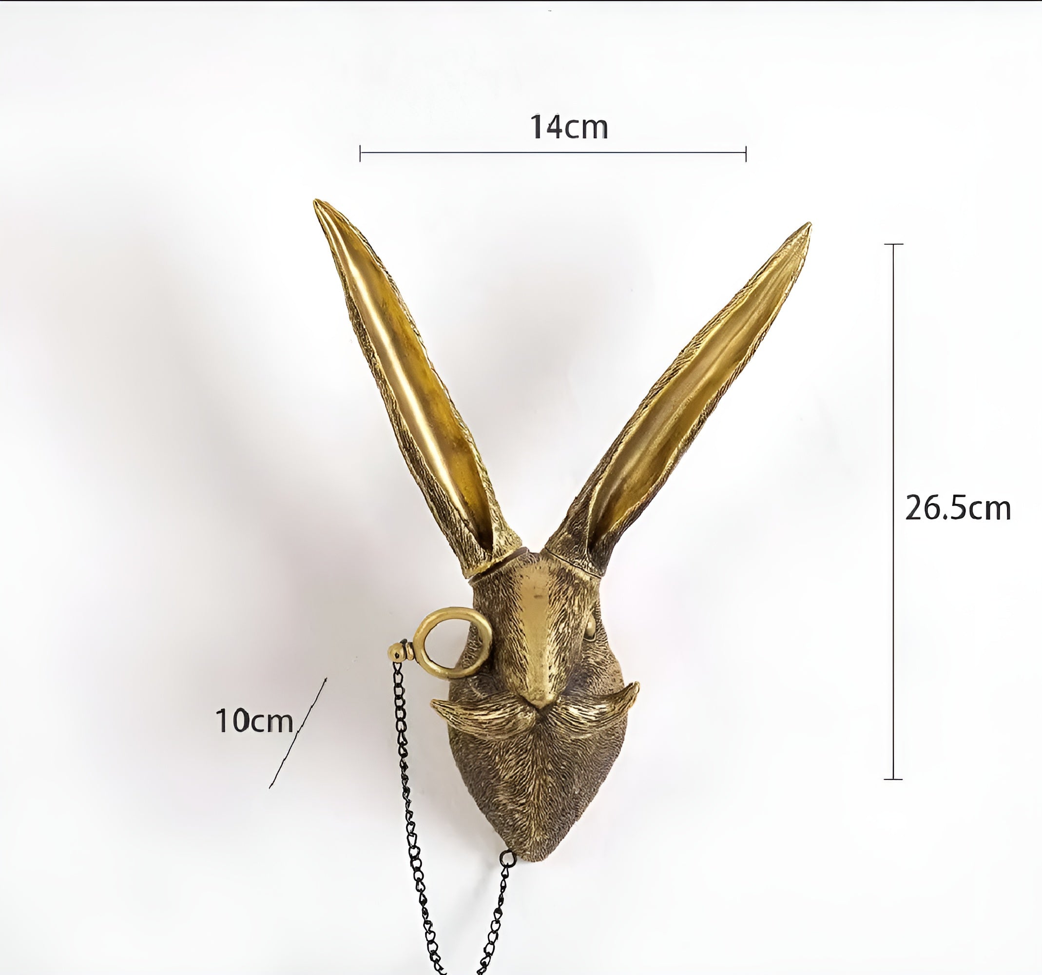 Wall hook – Synthetic resin – Decorative animal design – Versatile coat and key holder for wall 7