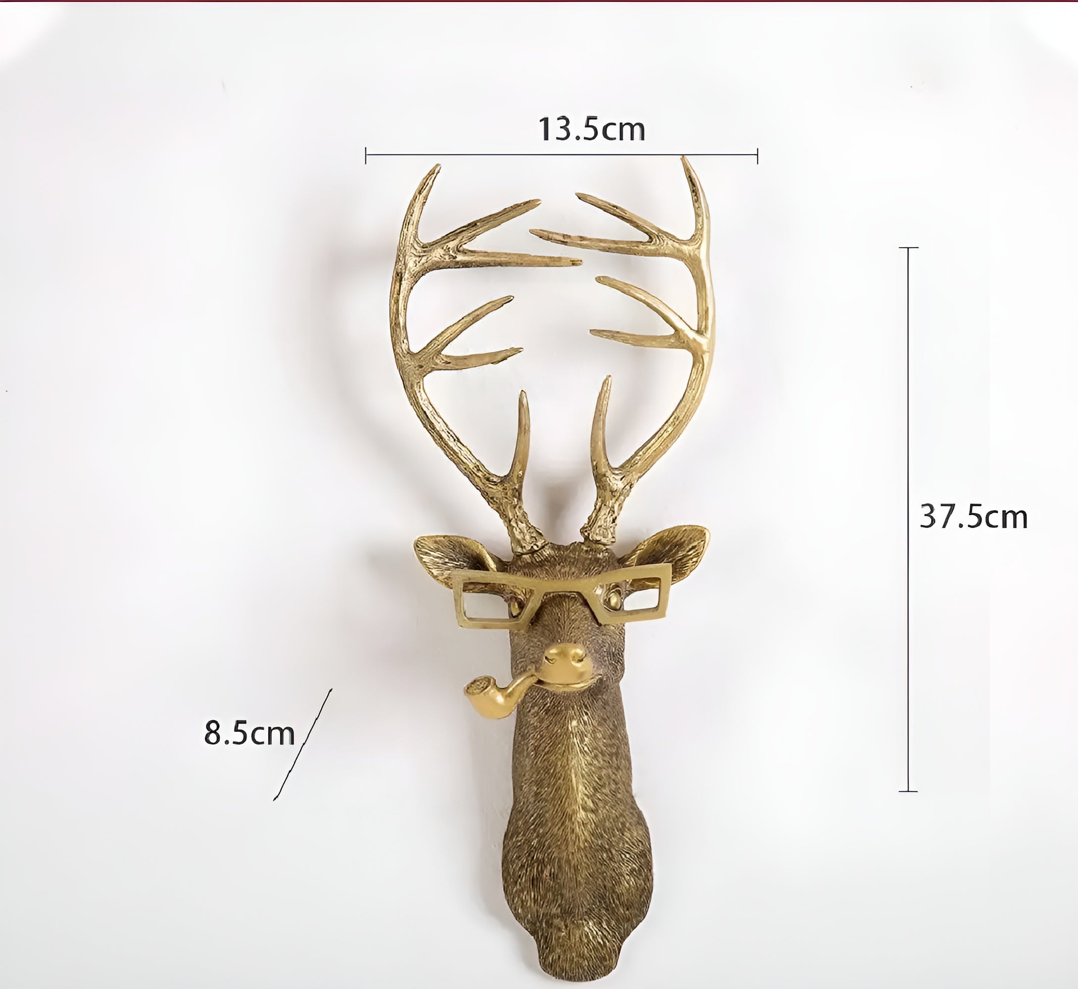 Wall hook – Synthetic resin – Decorative animal design – Versatile coat and key holder for wall 8