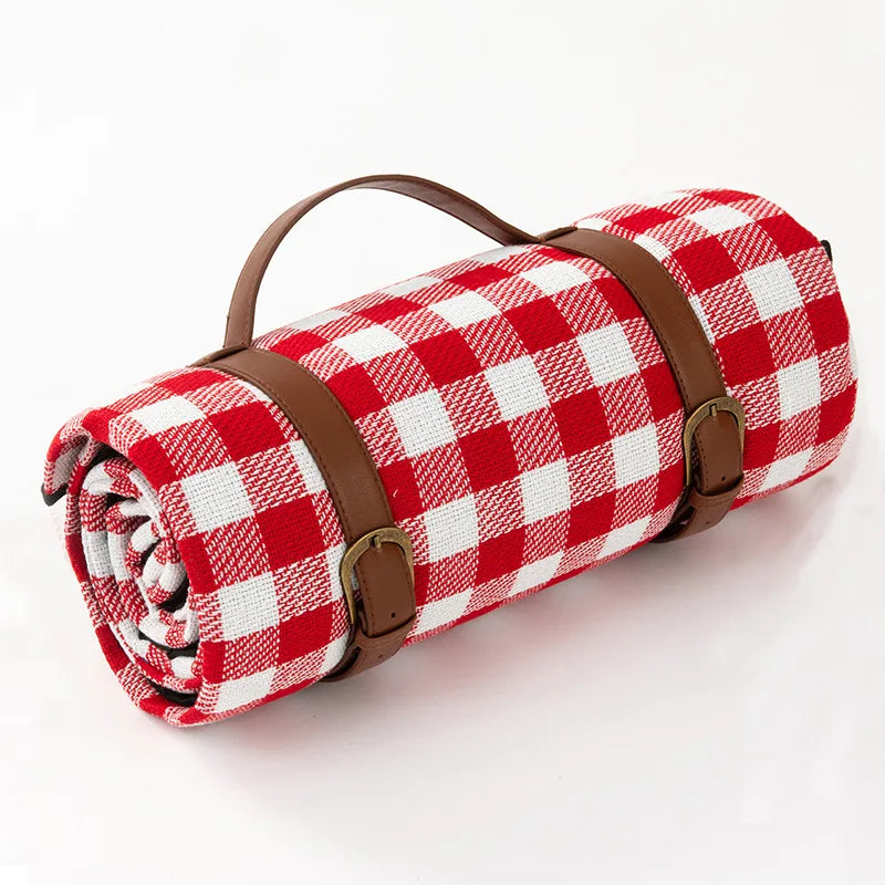 Waterproof picnic blanket – Foldable outdoor mat – Soft PEVA – 59 x 79 in – Ideal for beach, park, and camping 0
