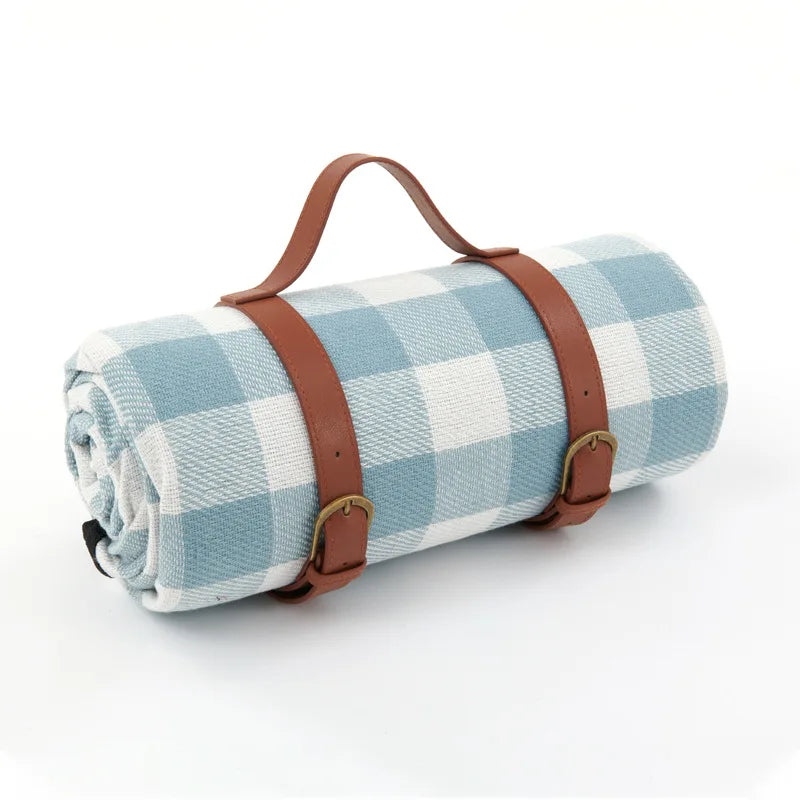 Waterproof picnic blanket – Foldable outdoor mat – Soft PEVA – 59 x 79 in – Ideal for beach, park, and camping 6