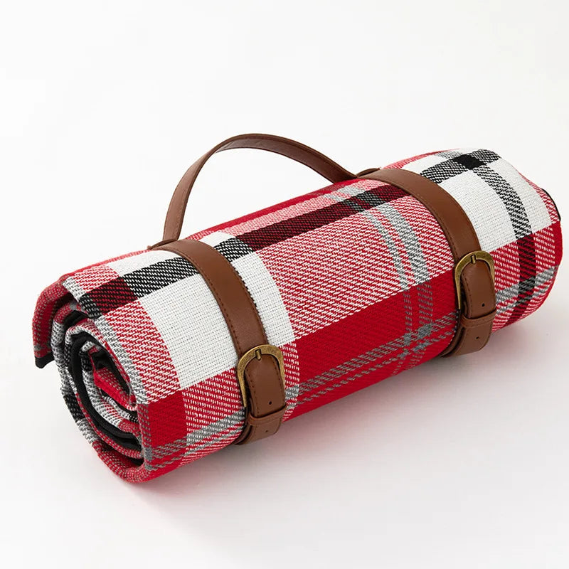 Waterproof picnic blanket – Foldable outdoor mat – Soft PEVA – 59 x 79 in – Ideal for beach, park, and camping 8