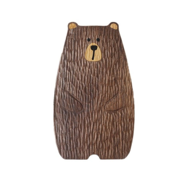 Wood Cutting Board – Bear Shape – Fun Kitchen Accessory – Perfect for Food Prep 3