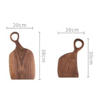 Wood cutting board – Premium walnut – Double-sided design – Kitchen and serving essential – 13.8 x 9.8 in 5