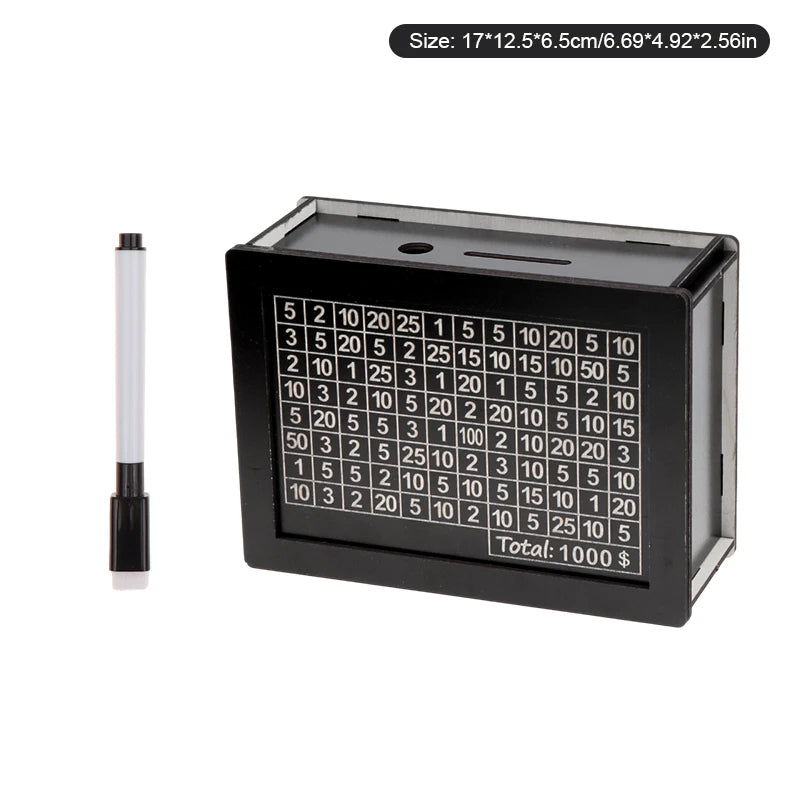 Natural wood piggy bank designed for adults, featuring a built-in coin counter and customizable options. Its sleek finish and modern design make it a stylish addition 0