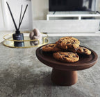Wooden cake stand – Eco-friendly natural wood – Elevated serving tray – Versatile home decor 2