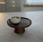 Wooden cake stand – Eco-friendly natural wood – Elevated serving tray – Versatile home decor 3