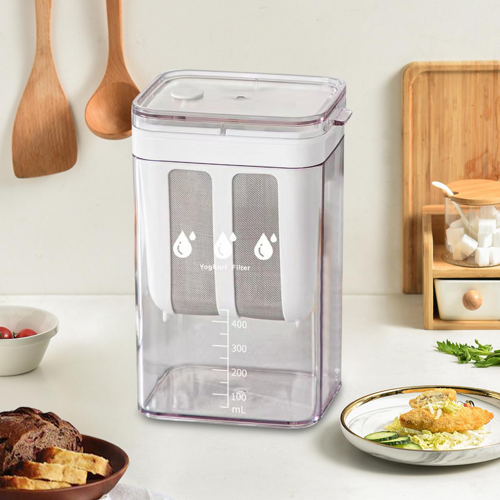 Yogurt Strainer | Greek Yogurt Strainer with Durable Stainless Steel Mesh Ð Effortless Homemade Yogurt & Cheese 1