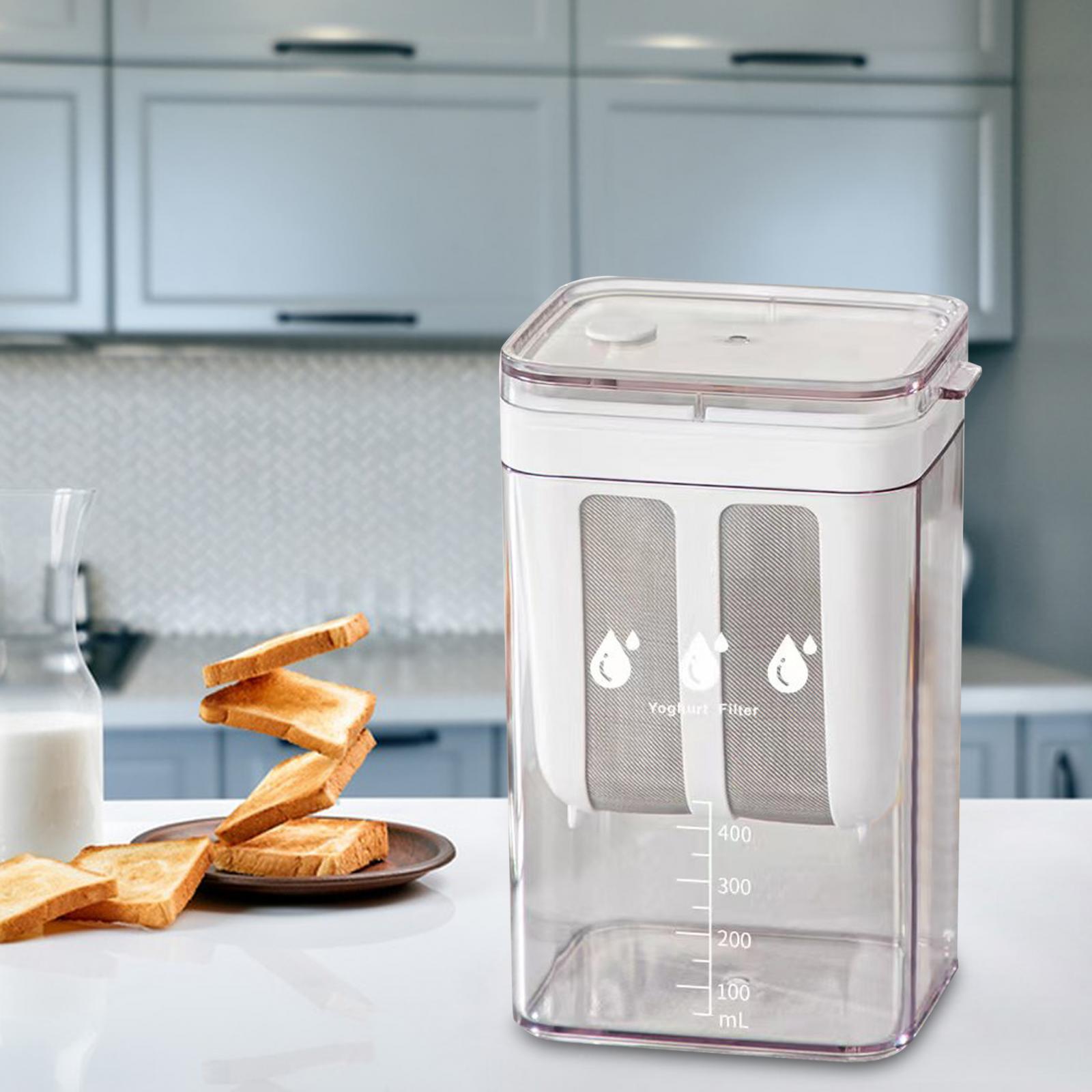 Yogurt Strainer | Greek Yogurt Strainer with Durable Stainless Steel Mesh Ð Effortless Homemade Yogurt & Cheese 2