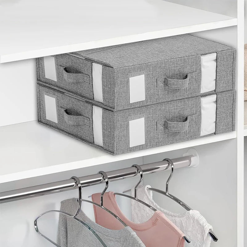 Bed Sheet Organizer with Clear Window